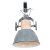 Steinhauer Gearwood Wandleuchte Grau, 1-flammig