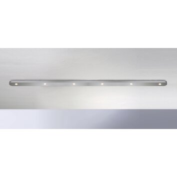 Bopp Leuchten CLOSE Deckenleuchte LED Silber, 6-flammig