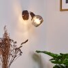 Warga Wandleuchte LED Bronze, 1-flammig