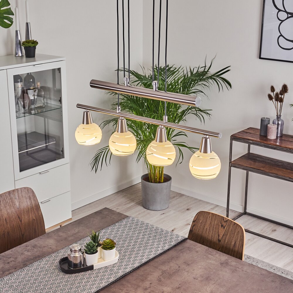 Warga Pendelleuchte LED Nickel-Matt, 4-flammig main product photo
