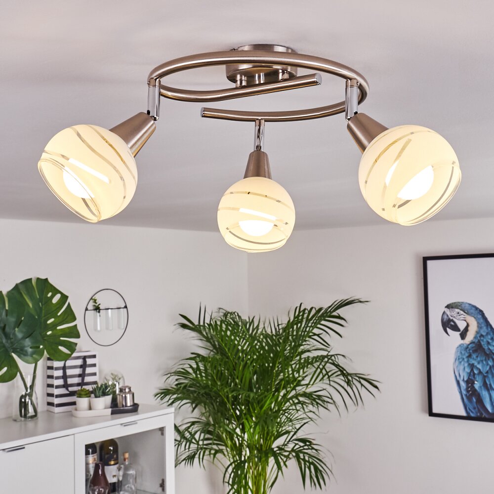Warga Deckenleuchte LED Nickel-Matt, 3-flammig main product photo