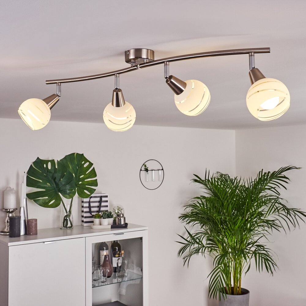 Warga Deckenleuchte LED Nickel-Matt, 4-flammig main product photo