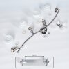 Warga Deckenleuchte LED Nickel-Matt, 4-flammig