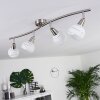 Warga Deckenleuchte LED Nickel-Matt, 4-flammig