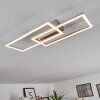 Chilkat Deckenleuchte LED Nickel-Matt, 1-flammig