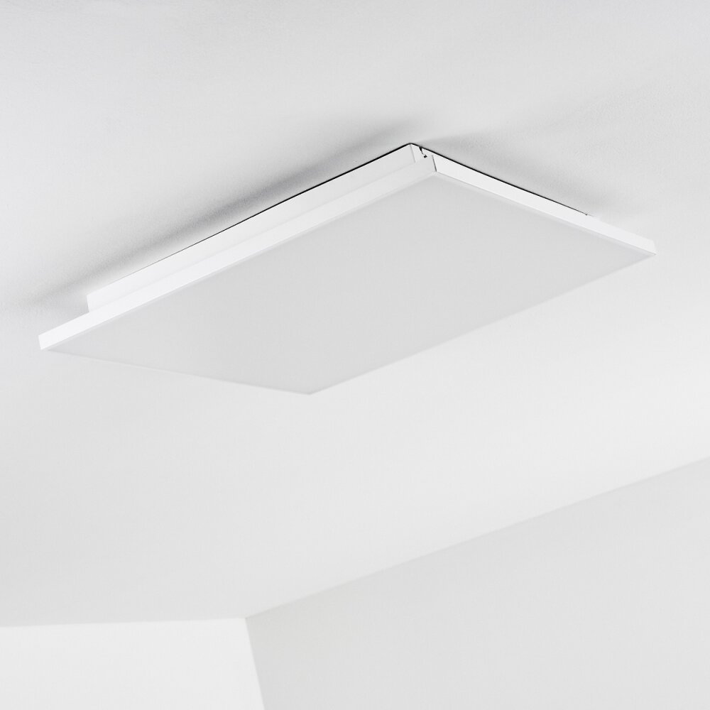 Bankura Deckenleuchte LED Weiß, 1-flammig, Fernbedienung