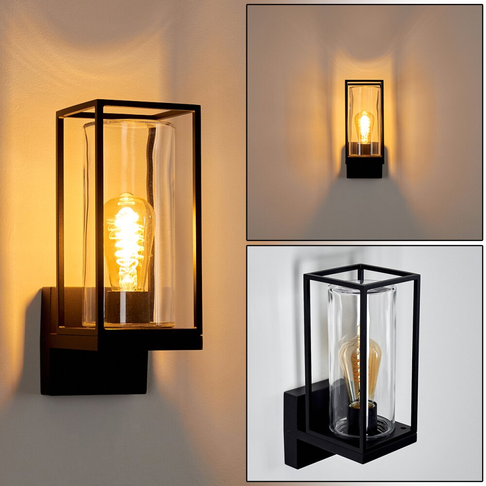 Palanga Außenwandleuchte Schwarz, 1-flammig main product photo