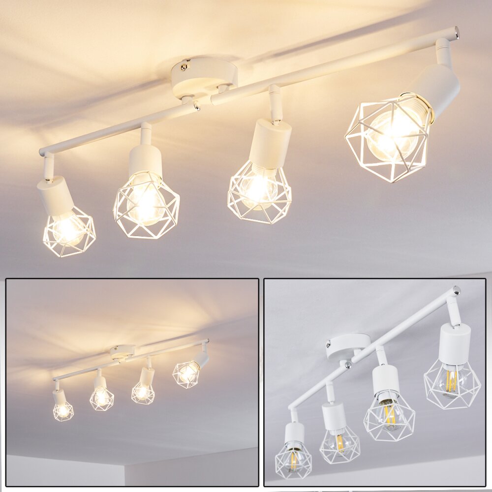 Baripada Deckenleuchte Weiß, 4-flammig main product photo