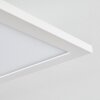 Salmi Deckenleuchte LED Weiß, 1-flammig, Fernbedienung