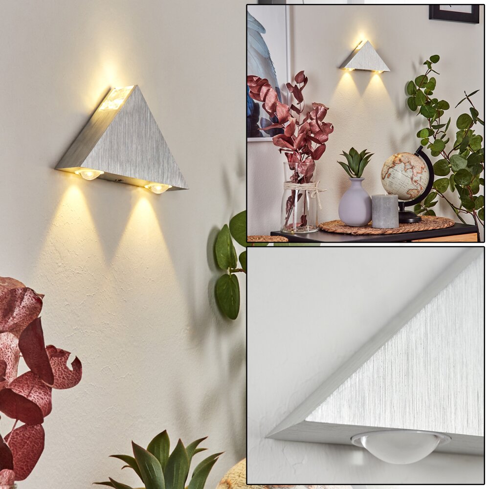 Tapurai Wandleuchte LED Silber, 1-flammig main product photo