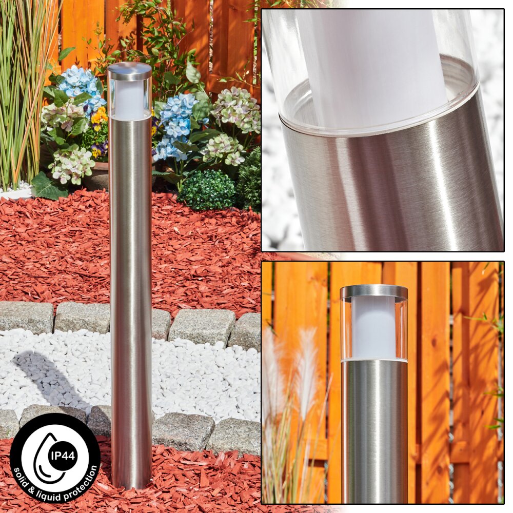 Leon Außenwegeleuchte LED Nickel-Matt, 1-flammig main product photo