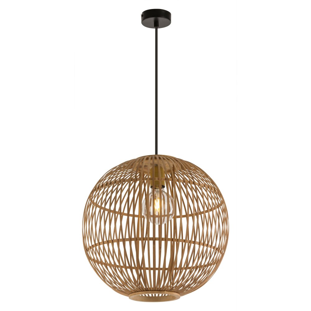 Globo HILDEGARD Hängeleuchte Schwarz, 1-flammig main product photo