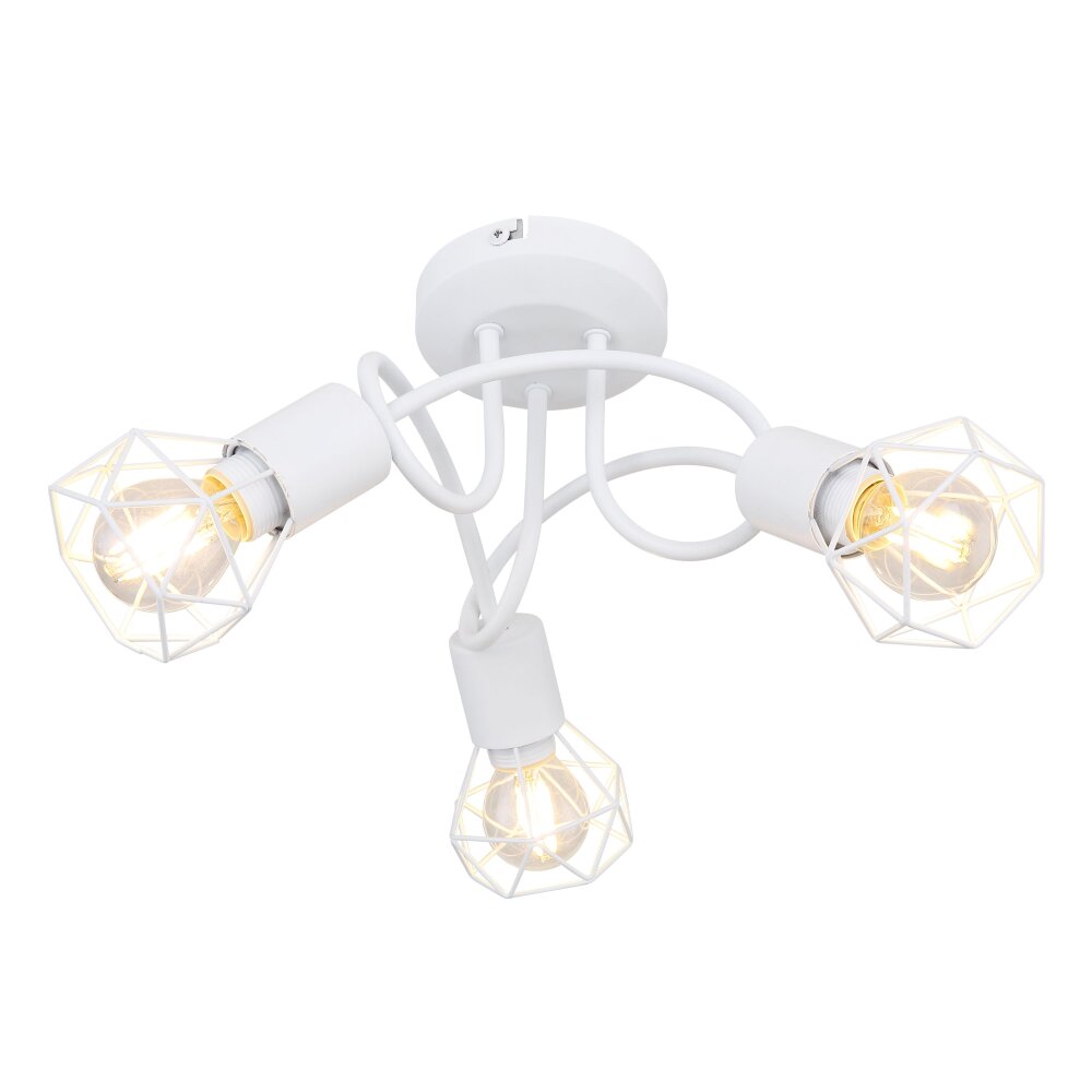 Globo XARA Deckenleuchte Weiß, 3-flammig main product photo