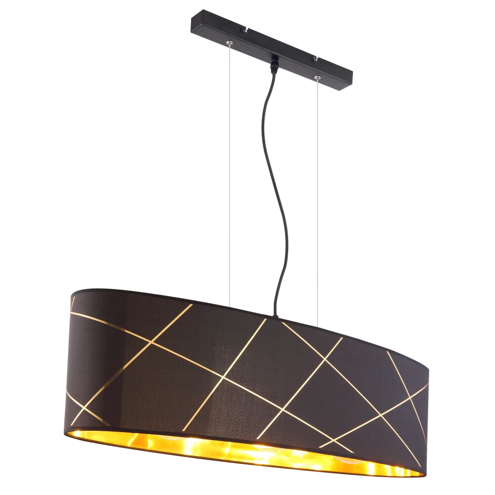 Globo BEMMO Hängeleuchte Schwarz, 3-flammig main product photo