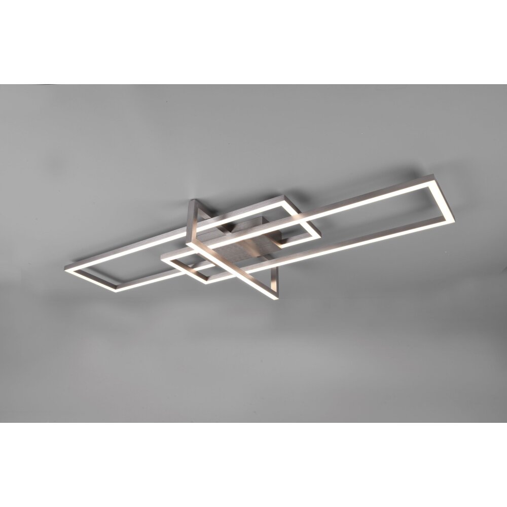 Trio Leuchten Salinas Deckenleuchte LED Nickel-Matt, 1-flammig main product photo