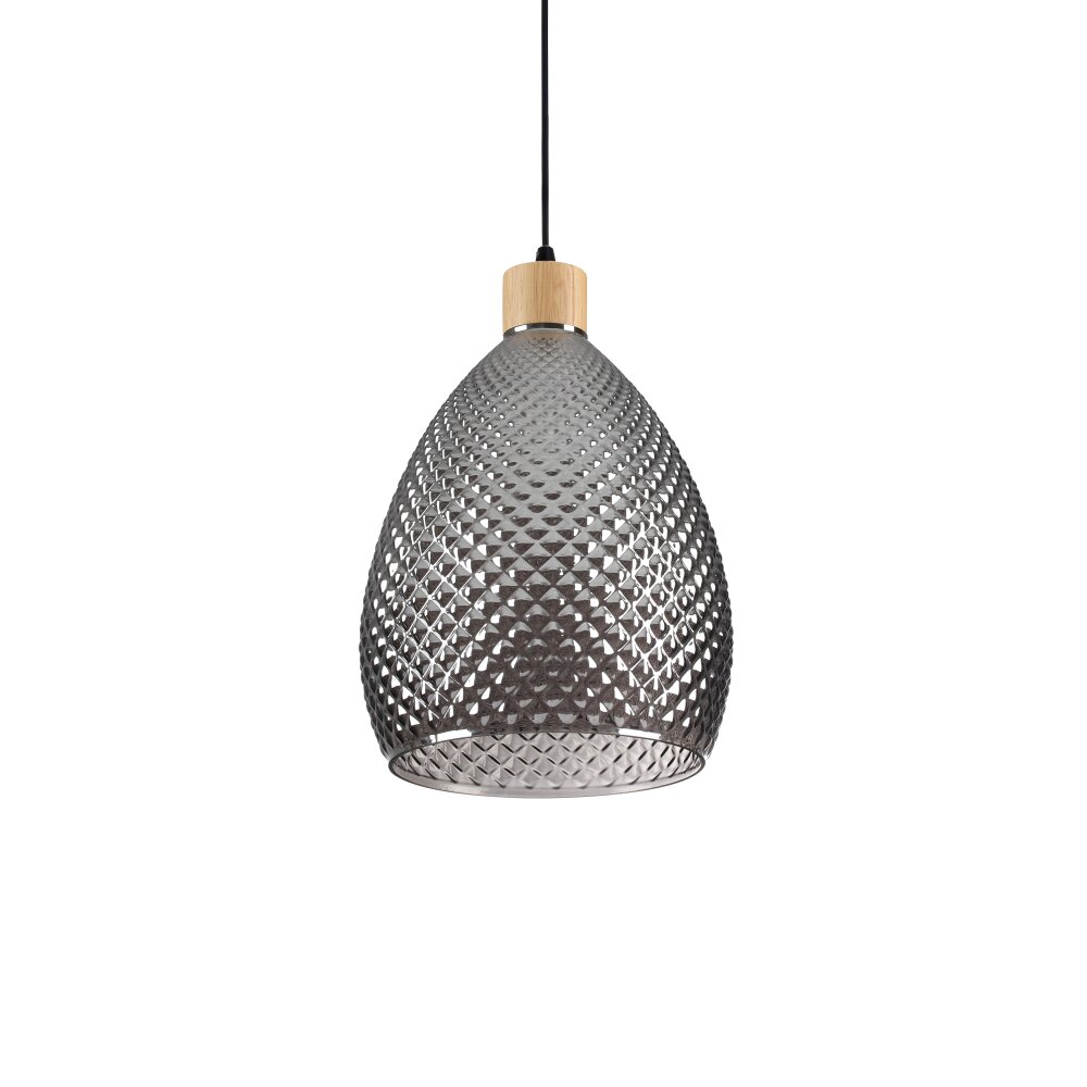 Ideallux BERGEN-1 Pendelleuchte Chrom, 1-flammig main product photo