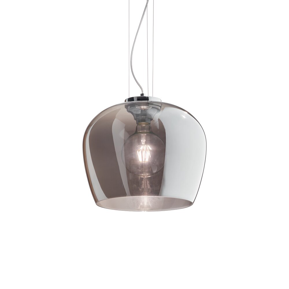 Ideallux BLOSSOM Pendelleuchte Chrom, 1-flammig main product photo
