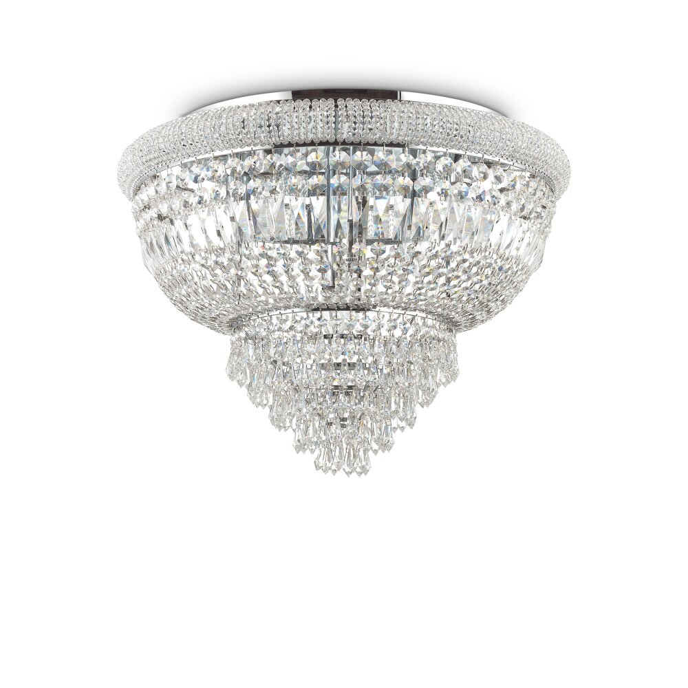 Ideallux DUBAI Deckenleuchte Chrom, 24-flammig main product photo