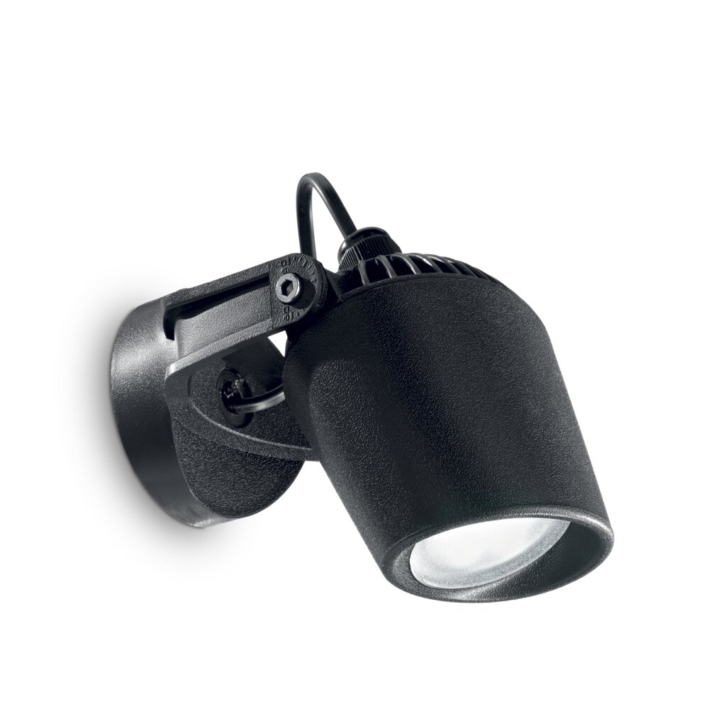 Ideallux MINITOMMY Außenwandleuchte Schwarz, 1-flammig main product photo