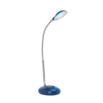 Brilliant Timmi Tischleuchte LED Blau, Transparent, Klar, 1-flammig