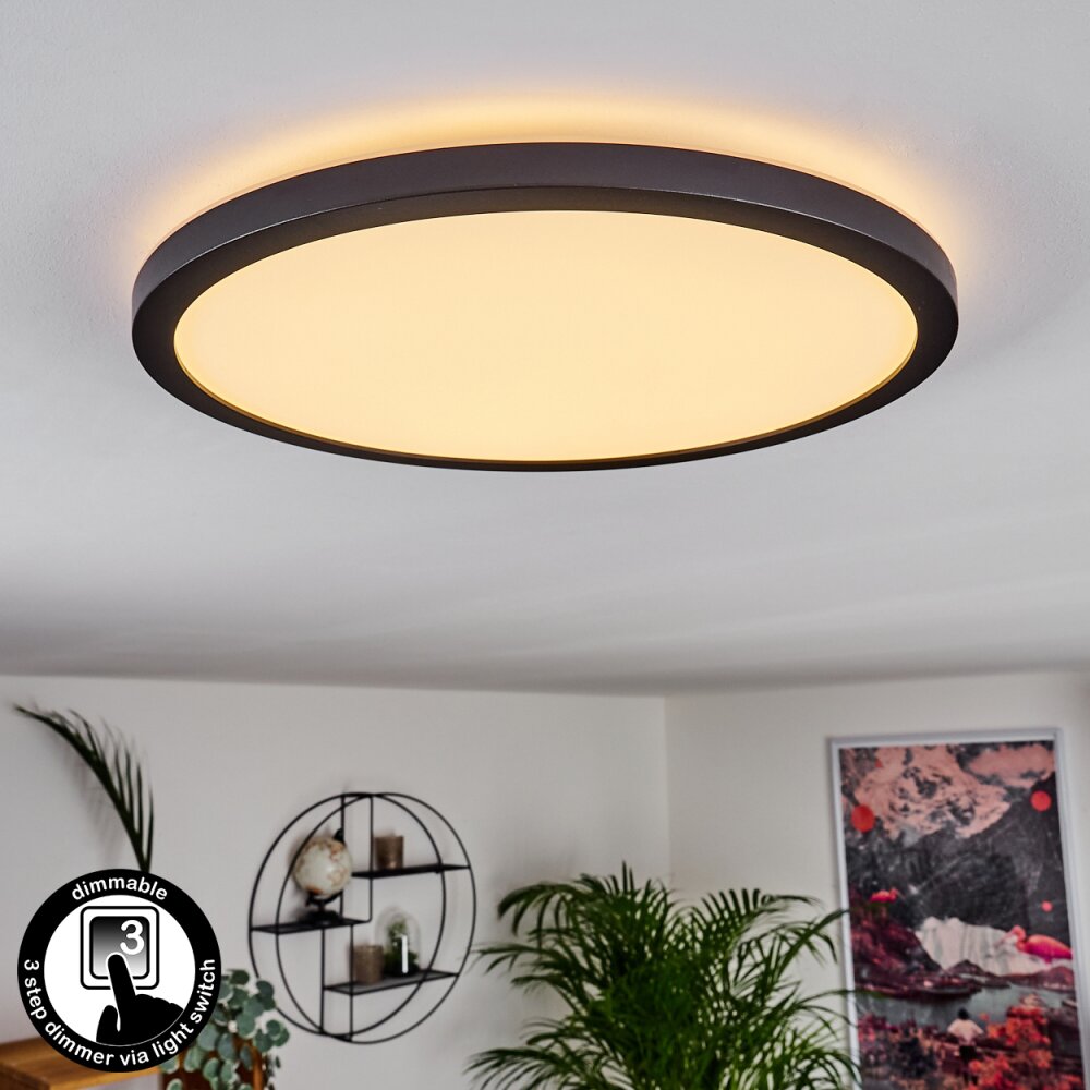 Boyero LED Panel Schwarz, 1-flammig main product photo