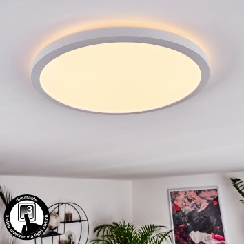Boyero Deckenpanel LED Weiß, 1-flammig