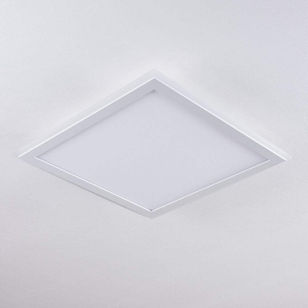 Mota Deckenpanel LED Weiß, 1-flammig, Fernbedienung, Farbwechsler