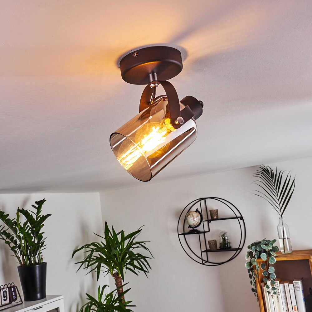 Quieri Deckenleuchte Schwarz, 1-flammig main product photo