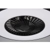 Reality Halmstad Deckenventilator LED Schwarz, 1-flammig, Fernbedienung