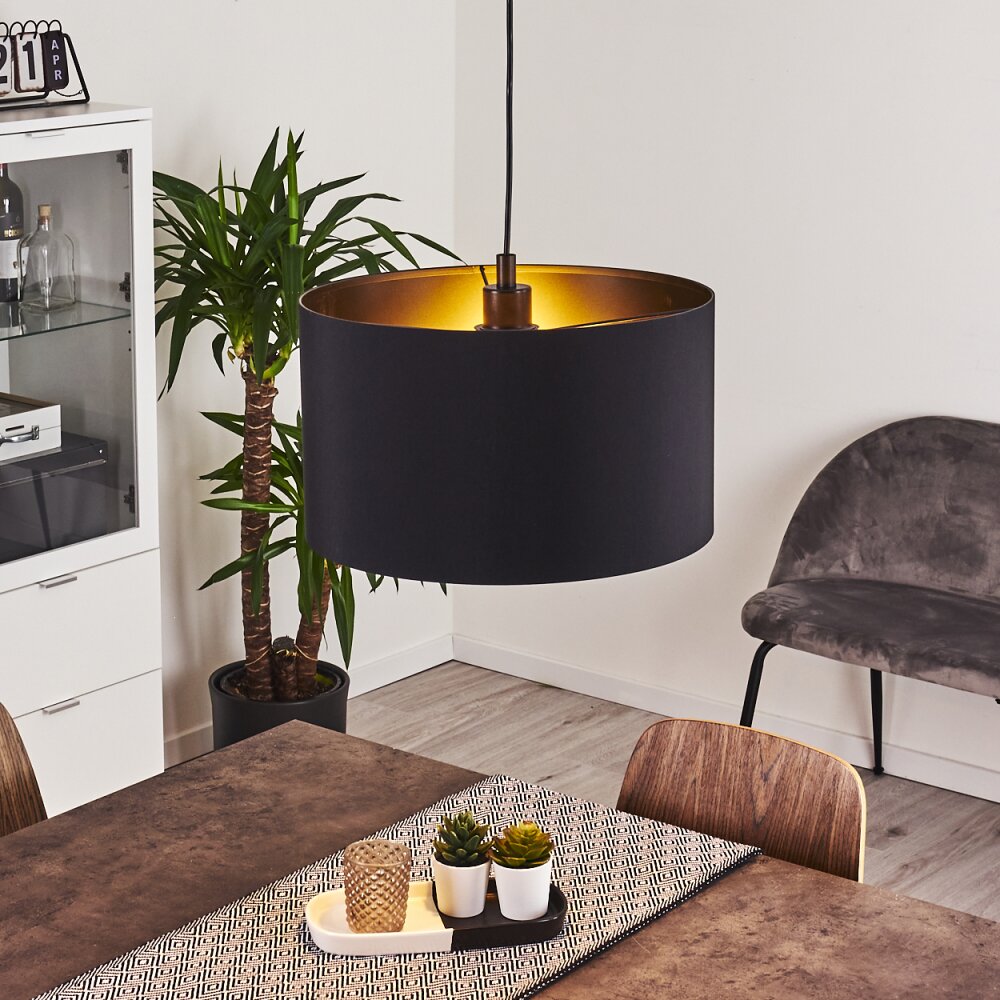 Elsa Hängeleuchte Schwarz, 1-flammig main product photo