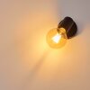 Maidford Wandleuchte Schwarz, 1-flammig