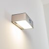 Attu Aussenwandleuchte Solar LED Nickel-Matt, 1-flammig