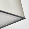 Attu Aussenwandleuchte Solar LED Nickel-Matt, 1-flammig