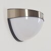 Pori Aussenwandleuchte Solar LED Chrom, 1-flammig, Bewegungsmelder