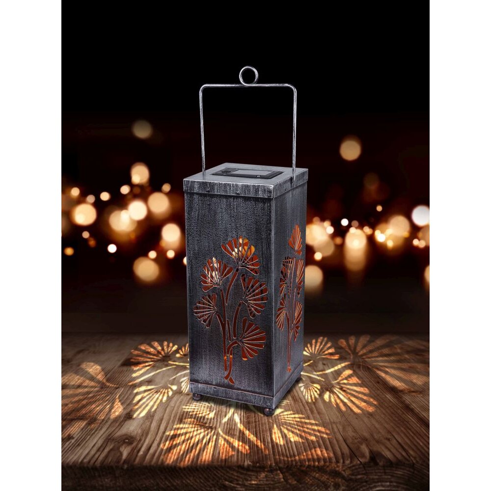 Globo REX Solarleuchte LED Silber, 1-flammig main product photo