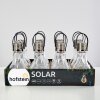 Tian Solarleuchte 12er-Set LED Silber, 1-flammig