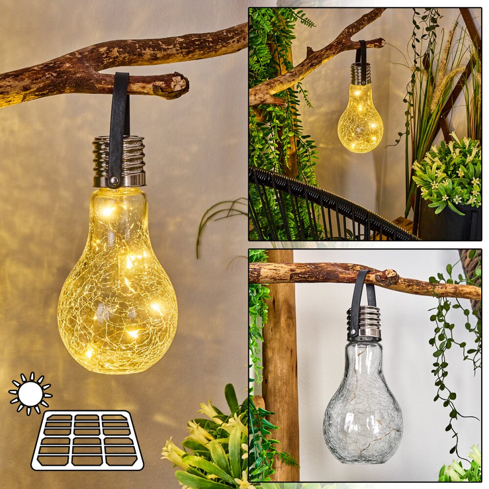 Tian Solarleuchte LED Schwarz, 1-flammig main product photo