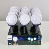 Hakon 12er Set Solar-Wegeleuchte LED Grau, 1-flammig