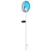 Globo Solarleuchte LED Blau, Schwarz, 1-flammig