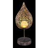 Globo SOLAR Solarleuchte LED Antik, Gold, 1-flammig