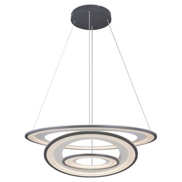 Globo TORRELLE Hängeleuchte LED Schwarz, 1-flammig, Fernbedienung Globo TORRELLE Hängeleuchte LED Schwarz, 1-flammig, Fernbedienung