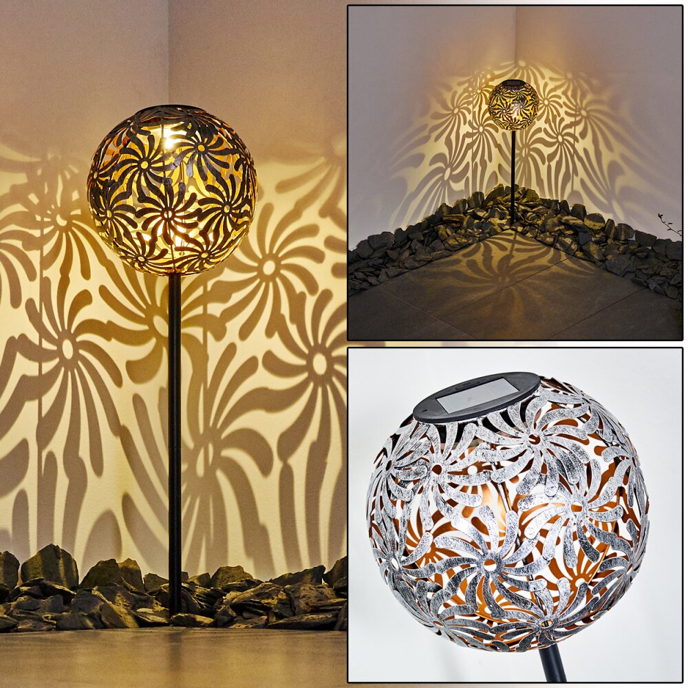 Gilbert Solarleuchte LED Silber, 1-flammig main product photo