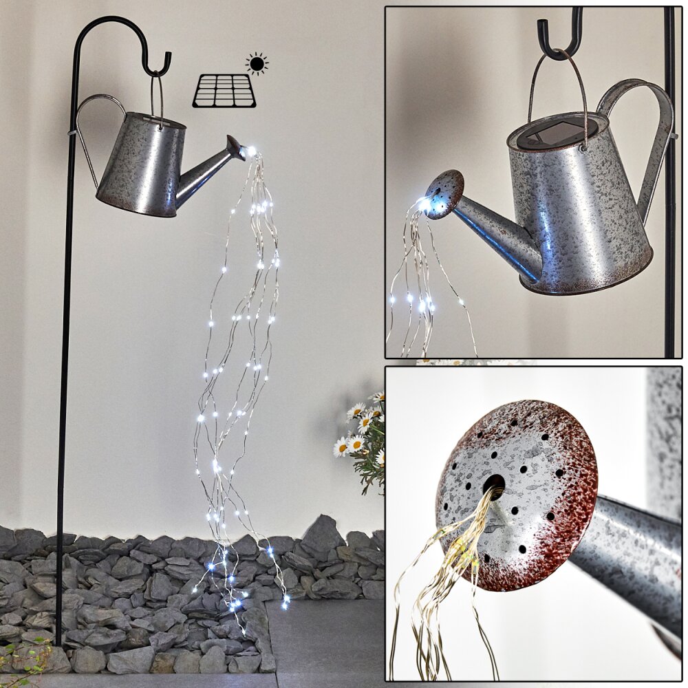 Isernia Solarleuchte LED Schwarz, 80-flammig main product photo