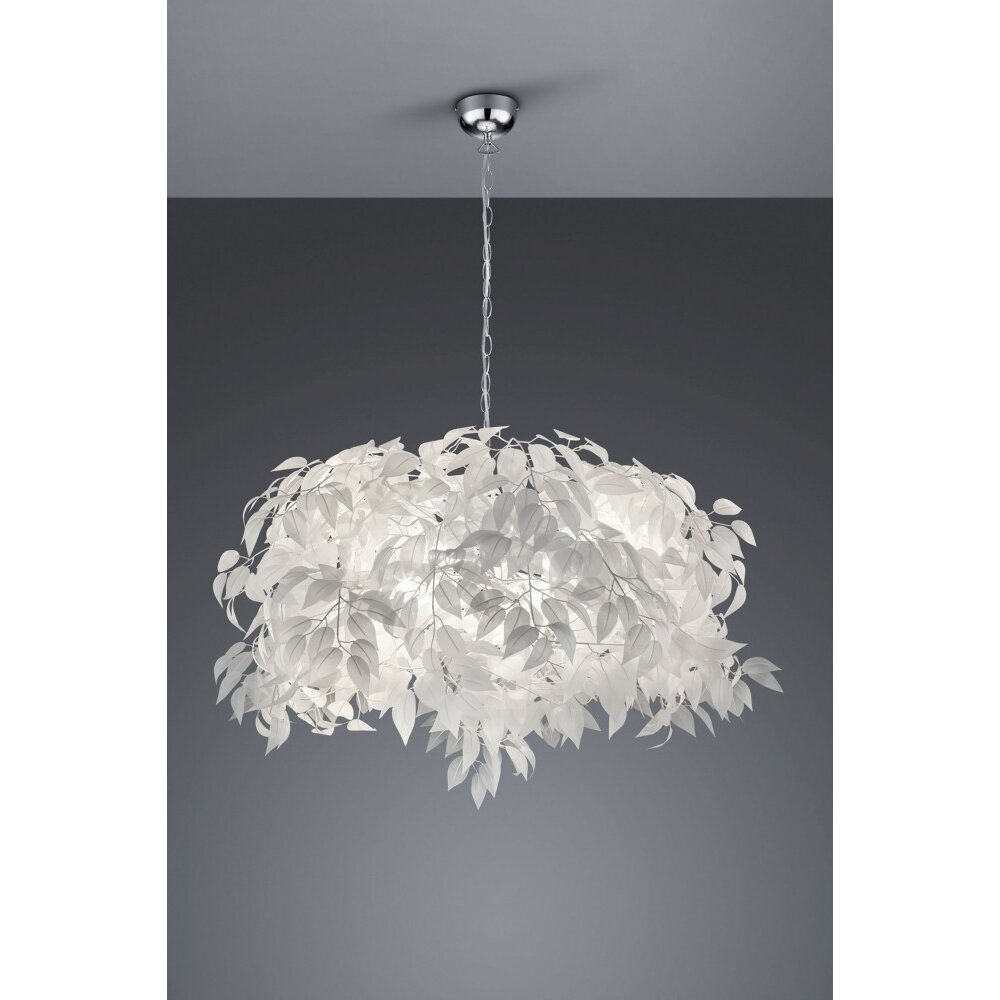 Reality LEAVY Pendelleuchte Chrom, 4-flammig main product photo