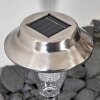 Rovigo Solarleuchte LED Nickel-Matt, 1-flammig