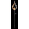 Globo Sun Solarleuchte LED Silber, 1-flammig