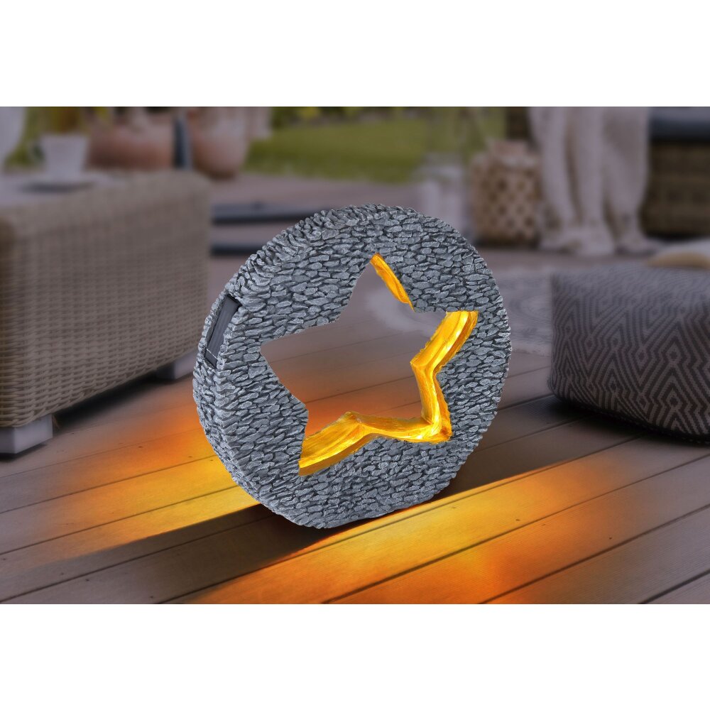 Globo Sun Solarleuchte LED Grau, 48-flammig main product photo