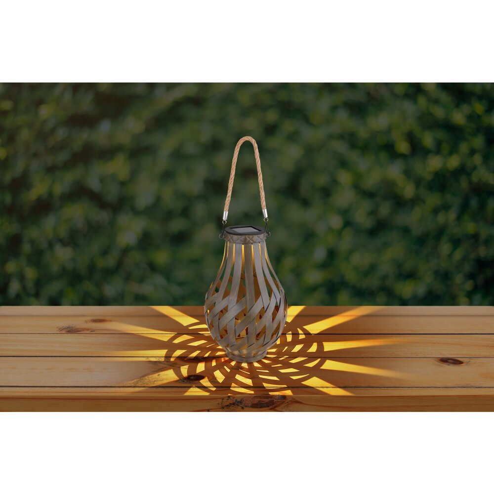 Globo Sun Solarleuchte LED Braun, 1-flammig main product photo