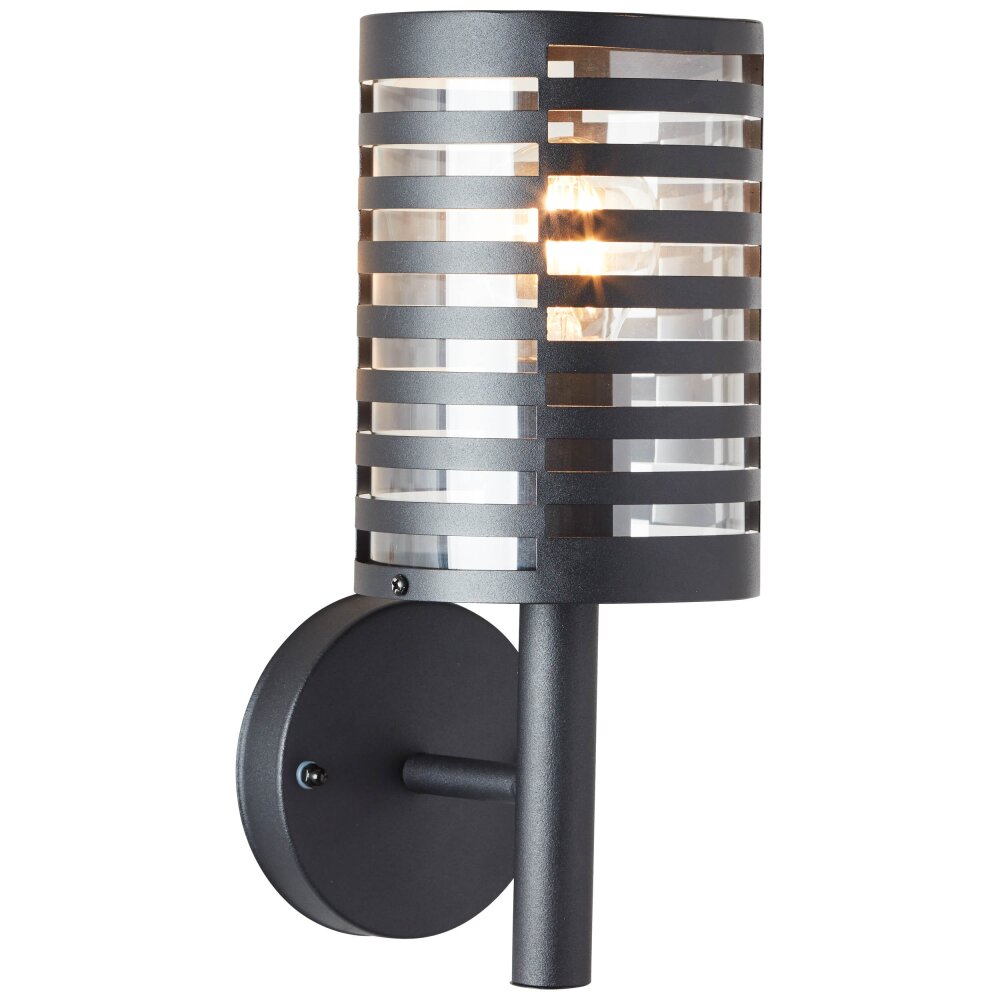 Brilliant Venlo Außenwandleuchte Schwarz, 1-flammig main product photo