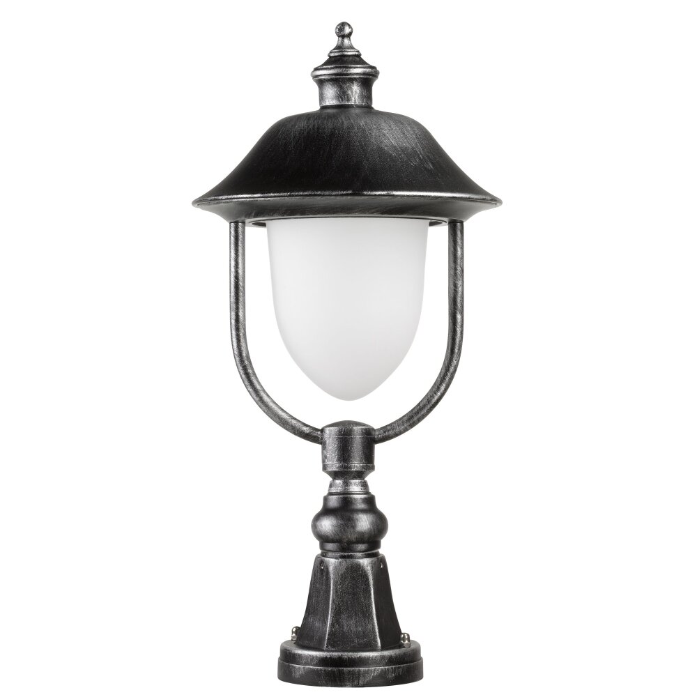 LCD 1156 Sockelleuchte Schwarz, Silber, 1-flammig main product photo